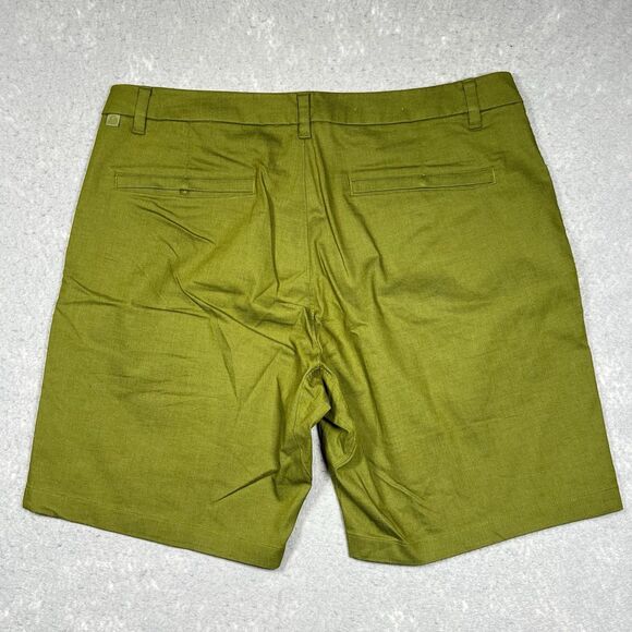 Lululemon Commission Classic-Fit Short 9" Oxford in Juniper Green Size 38 EUC - Picture 7 of 11
